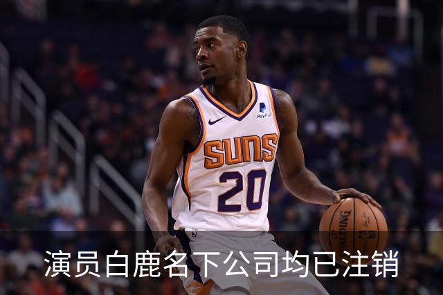 演员白鹿名下公司均已注销