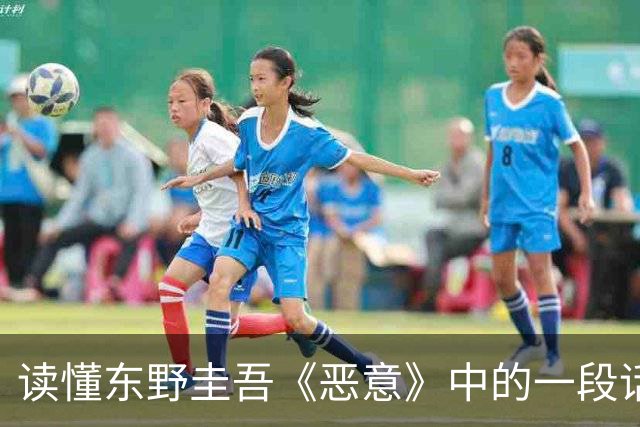 读懂东野圭吾《恶意》中的一段话，就明白项立刚、郭松民为何围攻易中天?