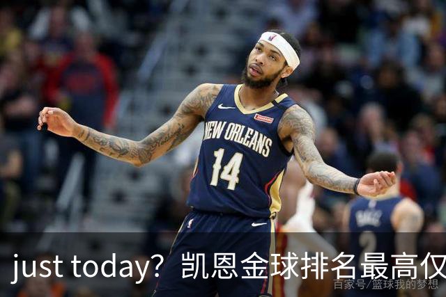 just today？凯恩金球排名最高仅第10＆去年第13，今年直接登顶？